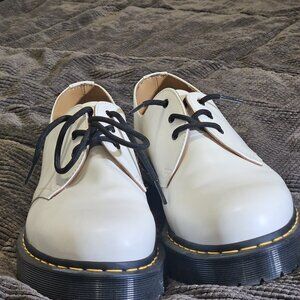 Doc Martens 1461 Smooth Leather Oxford Shoes White